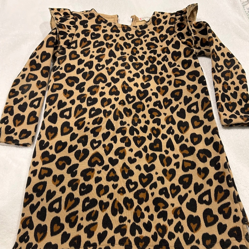 Girls Leopard Dresd